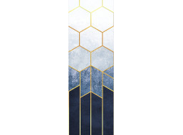 Moderné fototapety - Geometrická abstrakcia - 90x270 cm