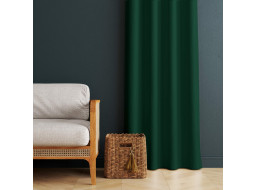 Zatemňovací záves BELLA 135 x 250 cm - tmavo zelený