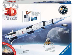 RAVENSBURGER 3D puzzle Vesmírna raketa Saturn V 504 dielikov