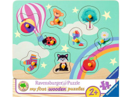 RAVENSBURGER Drevená vkladačka Moje prvé veci
