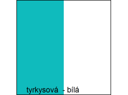 Farebné prevedenie - tyrkysová / zelená