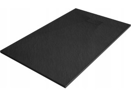 Sprchová SMC vanička MEXEN HUGO 80x140 cm - čierna, 42708014