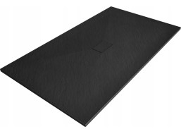 Sprchová SMC vanička MEXEN HUGO 100x200 cm - čierna, 42701020