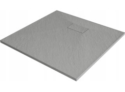 Sprchová SMC vanička MEXEN HUGO 80x80 cm - sivá, 42618080