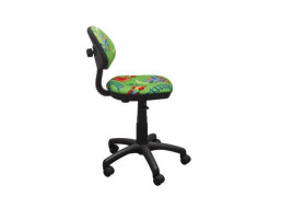 Detská otočná stolička Kieran - VLÁČIK zelená
