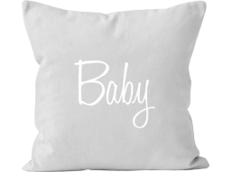 Obliečka na vankúš BABY 45x45 cm - šedá