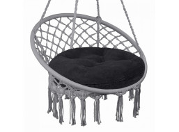 Sedací vankúš IVY do závesného kresla 65 cm - tmavo šedý