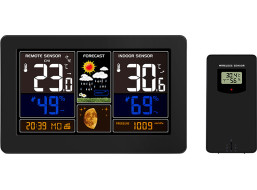 Meteostanica, aplikácia Smart Life, extra veľký farebný LCD
