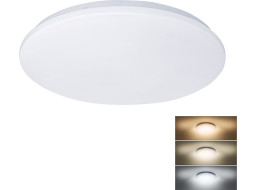 LED stropné svetlo Plain, 3CCT, 24W, 1920lm