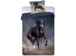 Bavlnené obliečky HORSES Tornado - 160x200 cm
