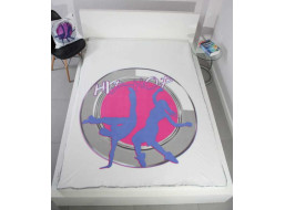 Deka prehoz HIP HOP 150x200 cm - biela