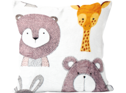 Obliečka na vankúš KIDS Petit Nature 30x40 cm - biela