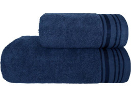 Bavlnený uterák DAVE - 50x90 cm - 400g/m2 - tmavomodrý