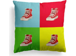 Obliečka na vankúš MAXIME Velvet 40x40 cm - Sneakers