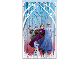 Detský záves DISNEY - FROZEN 2 - Elsa s priateľmi v jesennom lese - 140x245 cm
