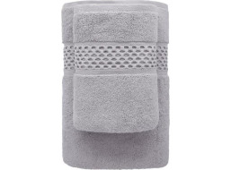 Bavlnený uterák ROUTE - 50x90 cm - 650g/m2 - šedý