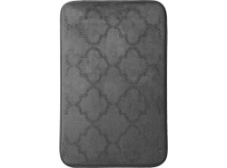 Penová kúpeľňová predložka NOVIA DIAMOND 40x60 cm - šedá