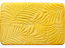 Penová kúpeľňová predložka EXOTIC NATURE 38x58 cm - žltá
