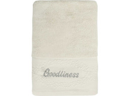 Bavlnený uterák GOODLINESS 34x74 cm - ecru/krémový