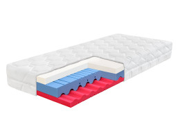 Penový matrac AHORN - DIA VISCO HI 200x90x22 cm - HR pena/HY pena/pamäťová pena