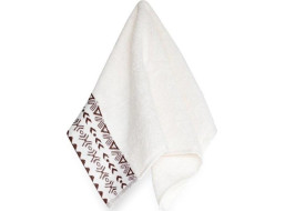 Bavlnený uterák DARIUS - 30x50 cm - 500g/m2 - smotanovo biely