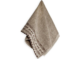 Bavlnený uterák DARIUS - 30x50 cm - 500g/m2 - hnedý