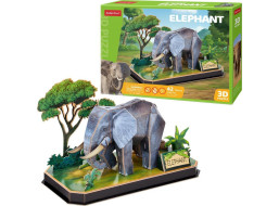 CUBICFUN 3D puzzle Slon 42 dielikov