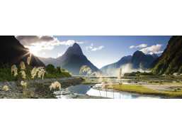 HEYE Panoramatické puzzle Milford Sound, Nový Zéland 1000 dielikov