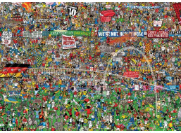 HEYE Puzzle História futbalu 3000 dielikov