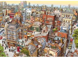 HEYE Puzzle Sherlock 2000 dielikov