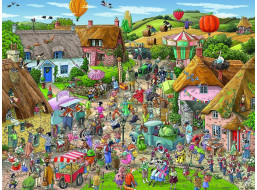 HEYE Puzzle Vidiecky jarmok 1500 dielikov