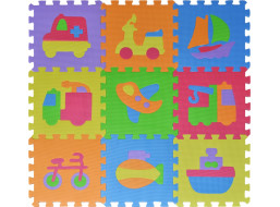 Penové puzzle Dopravné prostriedky (28x28)