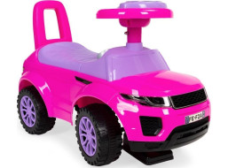 ECOTOYS Odrážadlo Auto s melódiami ružové