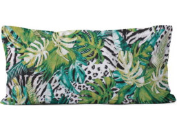 Obliečka na vankúš JESS 50x30 cm - Panter - zelená