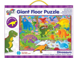 GALT Obrie podlahové puzzle Dinosaury 30 dielikov