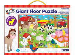 GALT Obrie podlahové puzzle Farma 30 dielikov