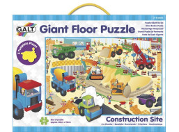 GALT Obrie podlahové puzzle Stavenisko 30 dielikov