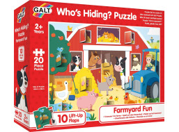 GALT Okienkové puzzle Farma 20 dielikov