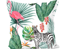 Obliečka na vankúš JESS 45x45 cm - Exotic Animals
