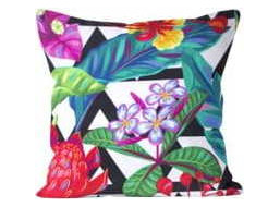 Obliečka na vankúš JESS 45x45 cm - Exotic Eden Flowers