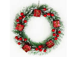 Vianočný veniec 25 cm - GIFT