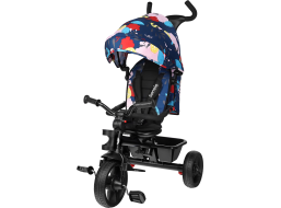 LIONELO Trojkolka 2v1 Haari Blue Navy