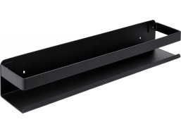 Polica MEGARA 30 cm - čierna
