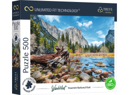 TREFL Puzzle UFT Wanderlust: Yosemitský národný park, Kalifornia, USA 500 dielikov