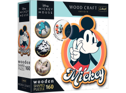 Trefl Wood Craft Origin puzzle Mickey Mouse Retro 160 dielikov