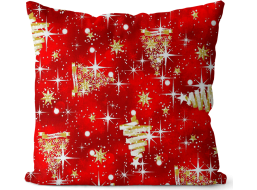 Obliečka na vankúš NOEL TREE 40x40 cm - červená