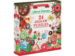EUROGRAPHICS Puzzle Adventný kalendár: Vianočné dobroty 24x50 dielikov