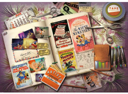RAVENSBURGER Puzzle Disney: 1940 Mickeyho výročie 1000 dielikov
