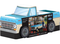EUROGRAPHICS Puzzle v plechovej krabičke Pickup Truck 550 dielikov