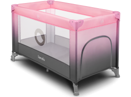 LIONELO Postieľka cestovná Stefi Pink Ombre